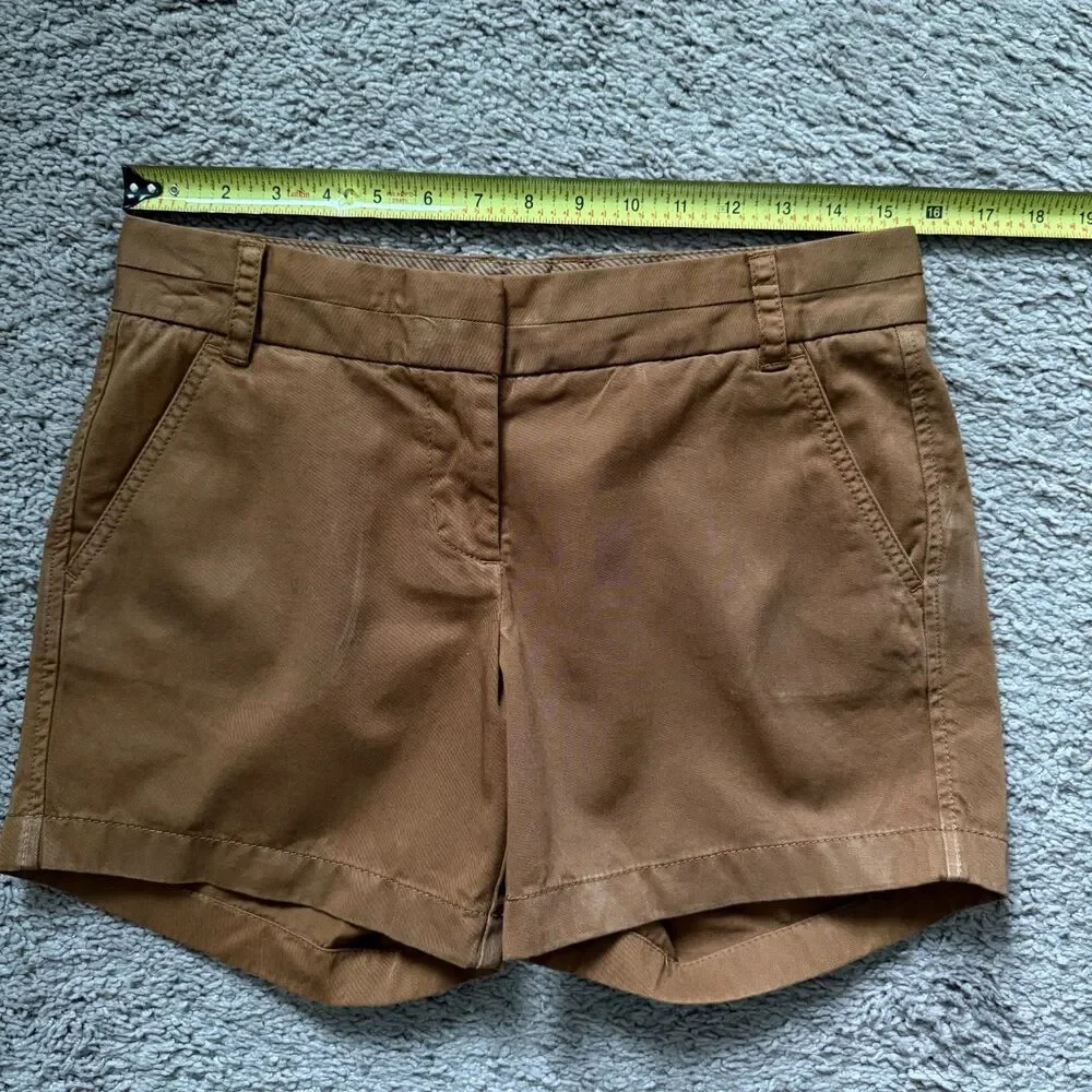 J. Crew Tan Cotton Casual Shorts